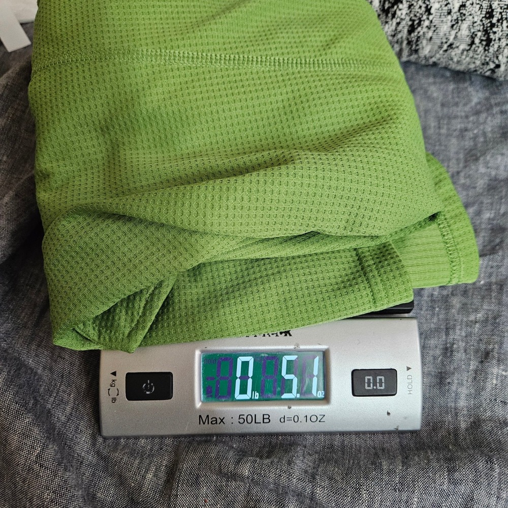 The North Face Womens Green VaporWick 1/4 Zip Outdoor workout Gym Top Sz L - Picture 9 of 9